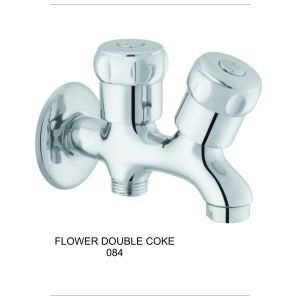 Flower Double Cock By Star Asia Sanitary Fittings Code 84