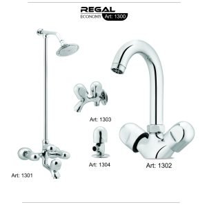 Regal Economy Bath Set By Star Asia Sanitary Fittings Code 1300