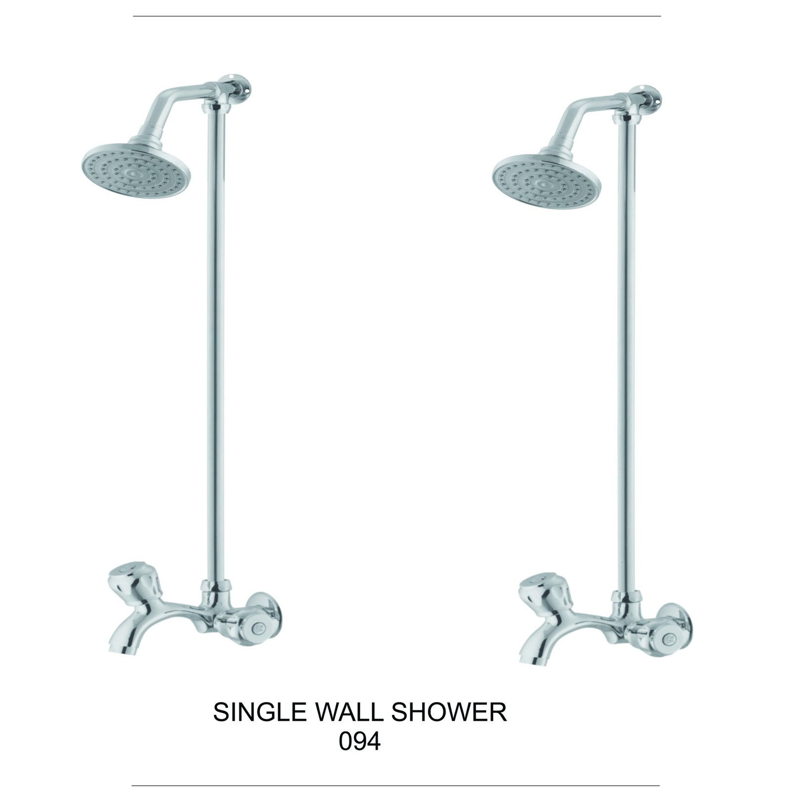 Single Wall Shower