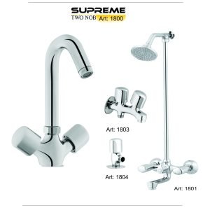 Supreme Two Nob Bath Set By Star Asia Sanitary Fittings Code 1800